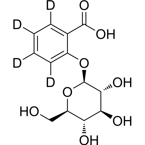 Salicylic acid 2-O-β-D-glucoside-d4 1174218-98-4